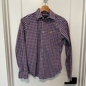 Casual Button Down Fitted Top